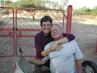 Heather with her late husband Erico