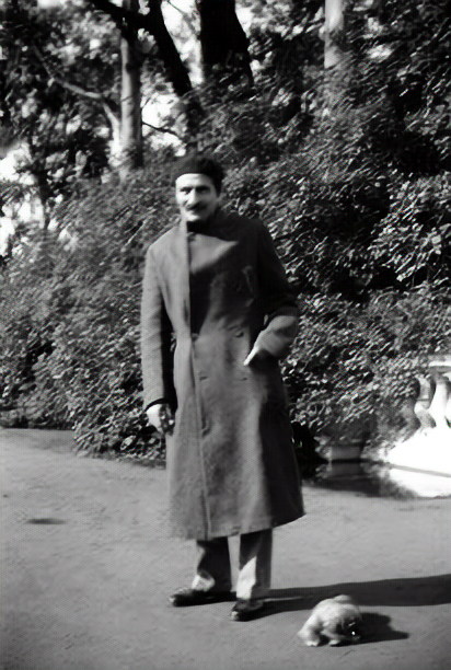  Jan. 1935 : Meher Baba at the Golden Gate Park, San Francisco, California