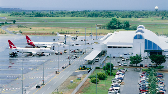 Darwin Airport today