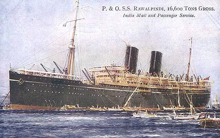 P & O. SS. RAWALPINDI