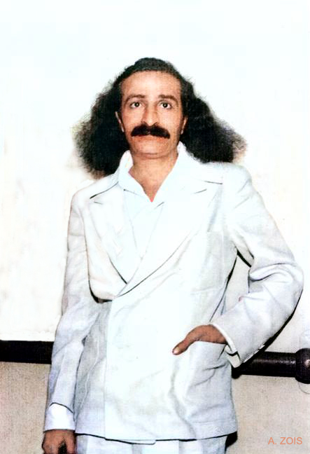    4th June, 1932 : Meher Baba on board the SS Monterey docked in Los Angeles harbour prior to her maiden voyage to Hawaii. Image rendered by Anthony Zois.