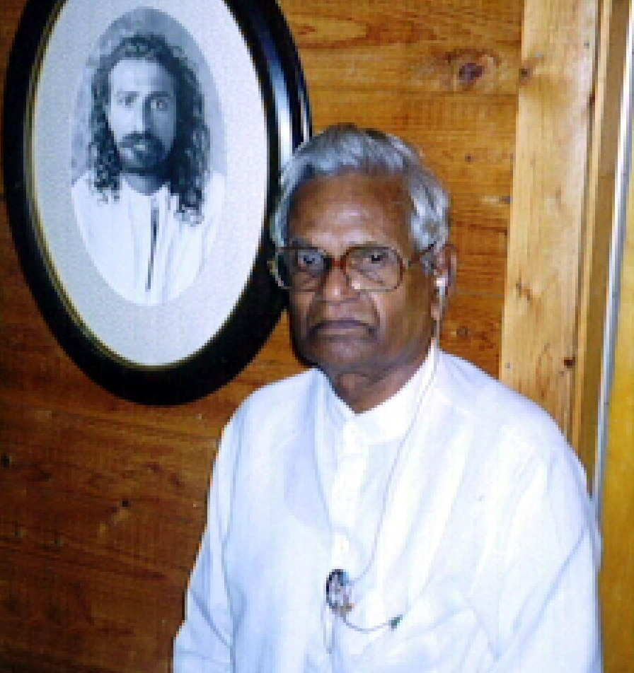 Bhaskara Raju at Meher Center, 2002
