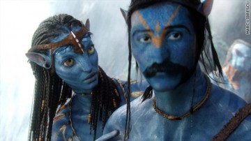 Changing the main character from the film "Avatar"