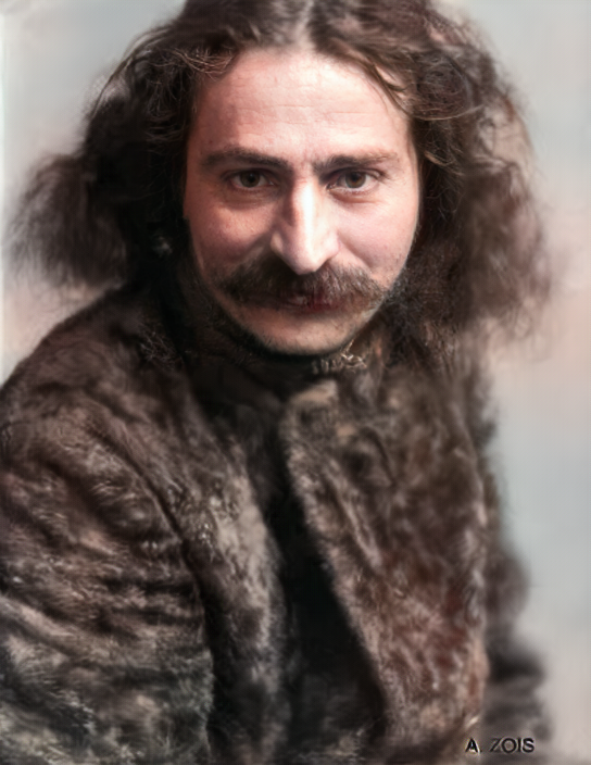  1931 London. Photo taken by Kinye Imai at his London studio. Image rendered by Anthony Zois.