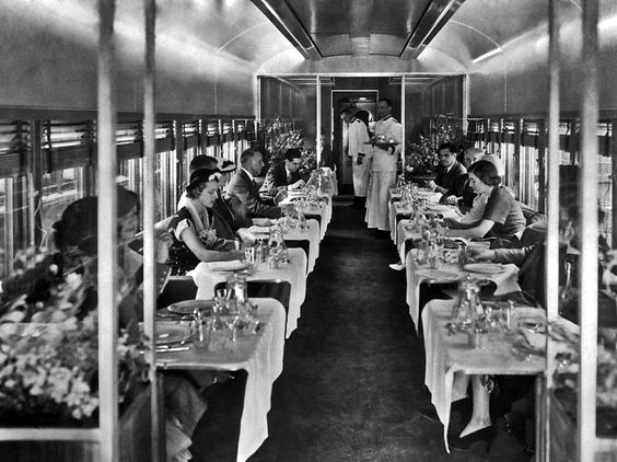 1936 : 20th Century Limited dining carriage