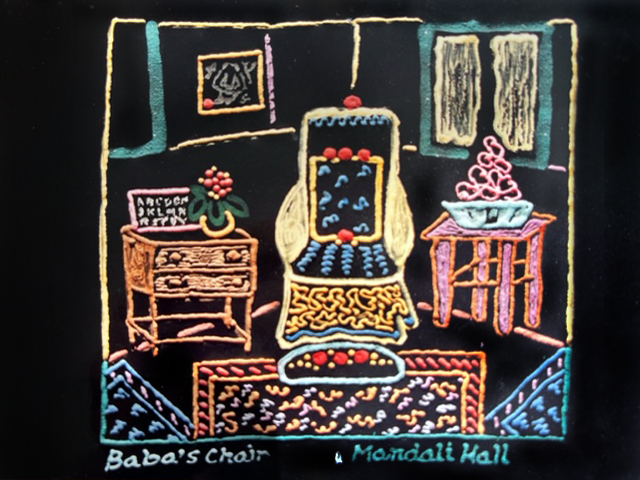 6. Baba's Chair in Mandali Hall