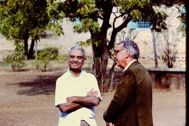 Don with Eruch Jessawala at Meherabad, India