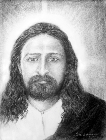 Depiction of Jesus Christ by Terri Adams