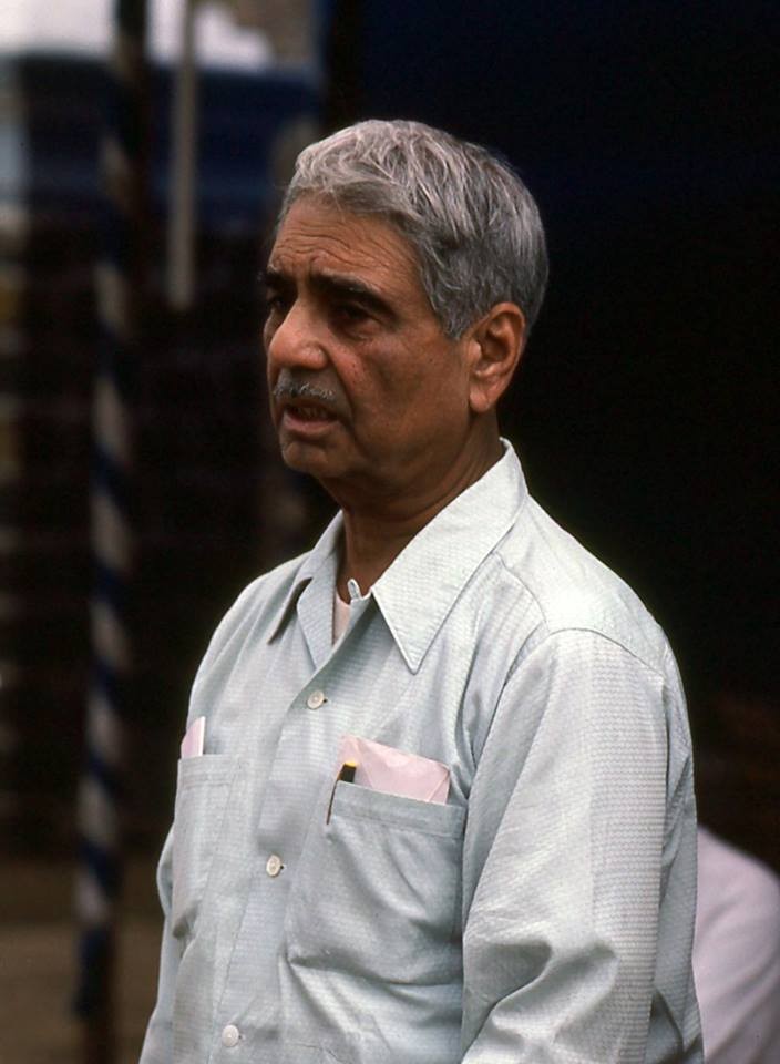 1982 Amartithi : Eruch Jessawala. Photo taken by Frank Bloise