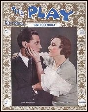 Scene from the play on the cover of magazine