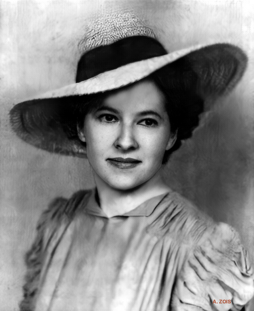 Jeanne Shaw. Image enhance by Anthony Zois.