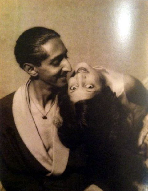 The Maharaja and Maharani photographed by Man Ray