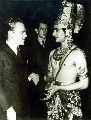 Uday with James Cagney