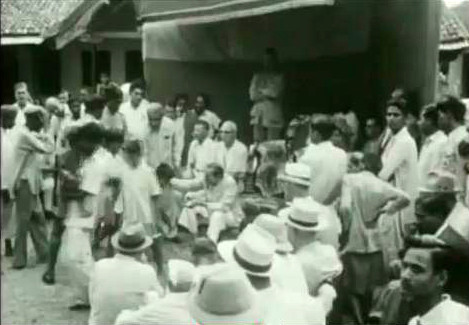Frank is seated on the 2nd left of Meher Baba. 26th September  1954