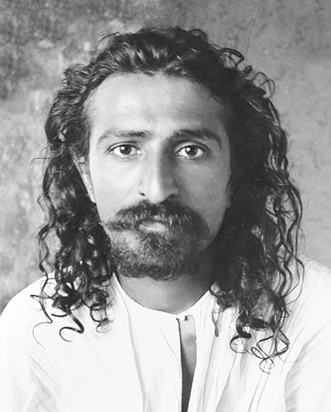 Original photo of Meher Baba. This image is known as the "Ancient One".
