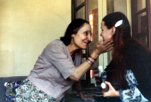 1978 : Raine with Mehera Irani