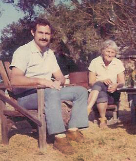 1969 : Sam Ervin & Agnes Baron. Photo courtesy of Martha Aubin