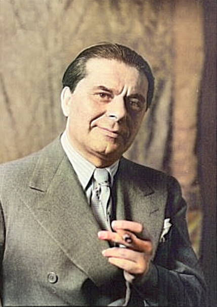 1942 - Photographed by Arnold Genthe, Arnold. Image coloured by Anthony Zois.