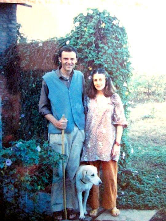  Ted & Janet Judson with Chum in October 1977