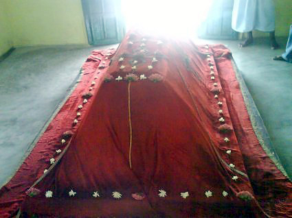 Perfect Master Kabir inside his Tomb.