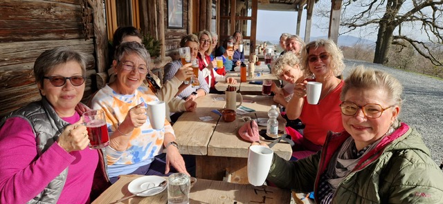ausgelassene Stimmung in den Pausen © Iris Rohlfs