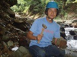 2009/7/20 60歳で山師となる。秩父鉱山金含鉱石採取