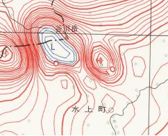 H:高重力域 Area of higher gravit