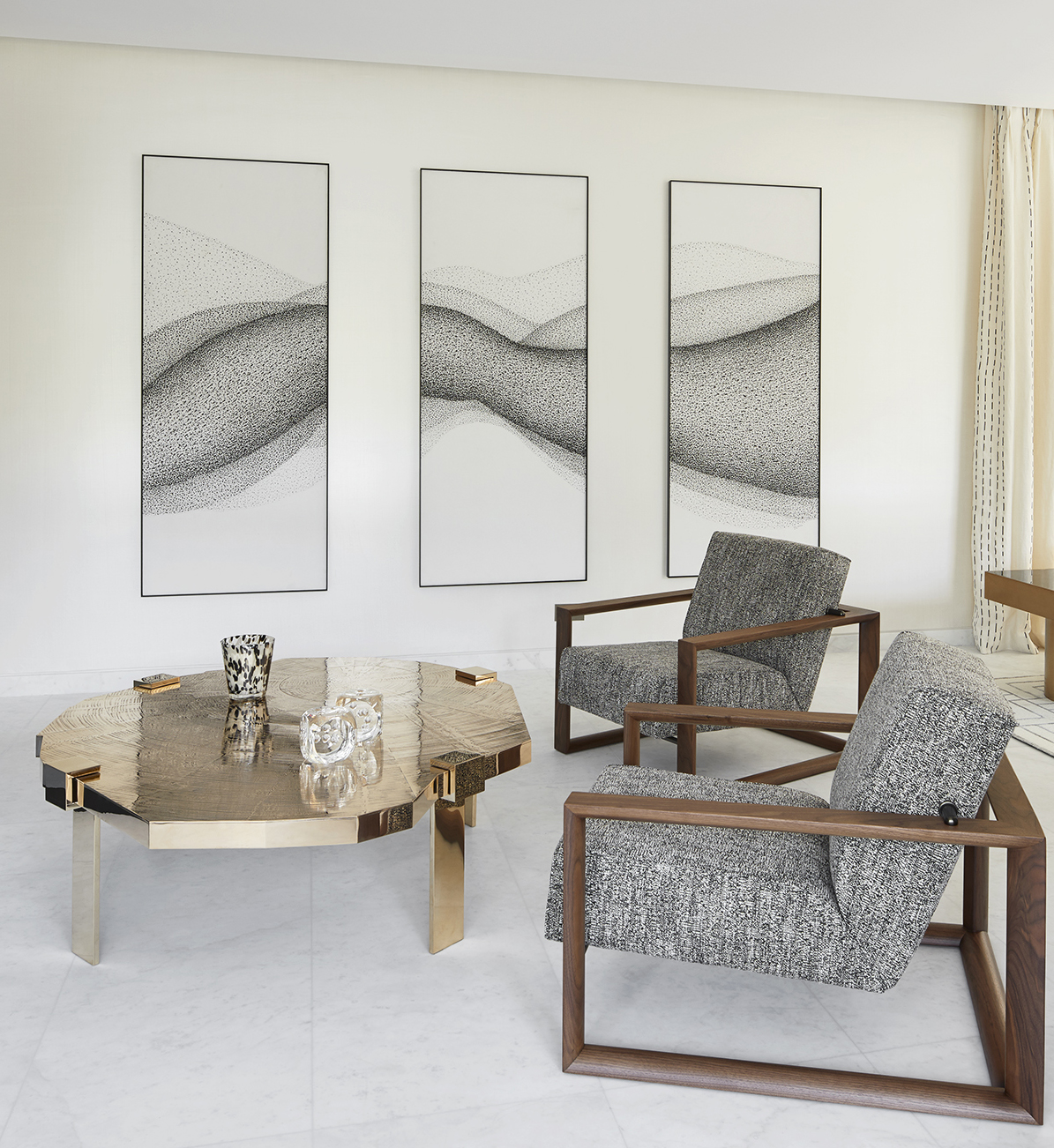 Artwork for Stéphanie Coutas Interior Design.