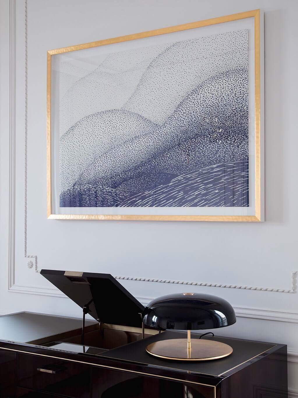 Artworks for Hotel de Paris, Monaco.