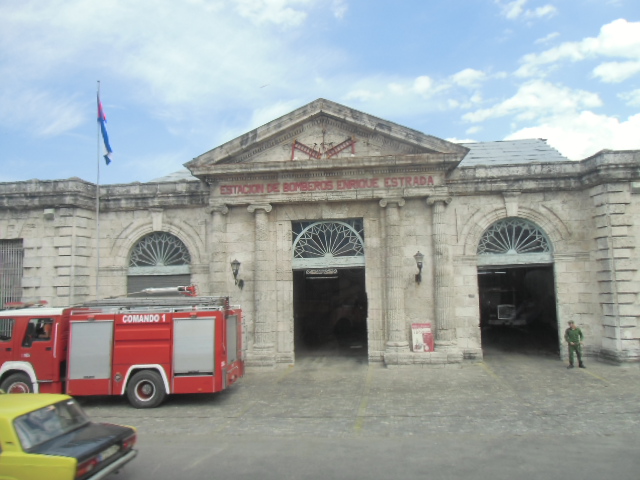 La caserne XIX ème des pompiers de Matanzas