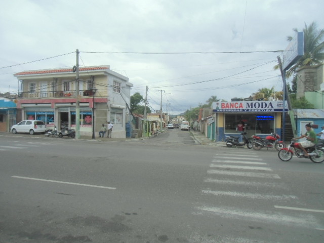 Une rue du centre ville de Puerto Plata