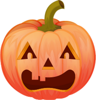 citrouille halloween - fête - loisirs - smiley émoticône émoji cartoon clipart illustration - artémotic