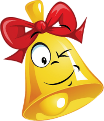 cloche de noël - fête - loisirs - smiley émoticône émoji cartoon clipart illustration - artémotic