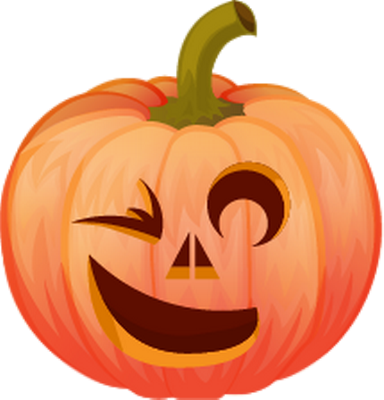 citrouille halloween - fête - loisirs - smiley émoticône émoji cartoon clipart illustration - artémotic