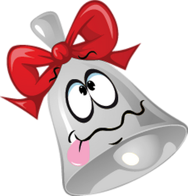 cloche de noël - fête - loisirs - smiley émoticône émoji cartoon clipart illustration - artémotic