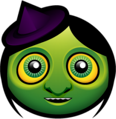 monstre halloween - fête - loisirs - smiley émoticône émoji cartoon clipart illustration - artémotic