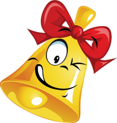 cloche de noël - fête - loisirs - smiley émoticône émoji cartoon clipart illustration - artémotic