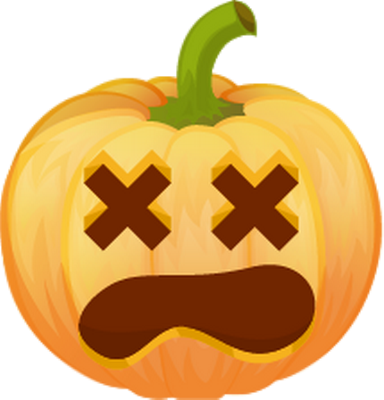 citrouille halloween - fête - loisirs - smiley émoticône émoji cartoon clipart illustration - artémotic