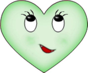 cœur saint-valentin - fête - loisirs - smiley émoticône émoji cartoon clipart illustration - artémotic