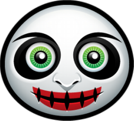 monstre halloween - fête - loisirs - smiley émoticône émoji cartoon clipart illustration - artémotic
