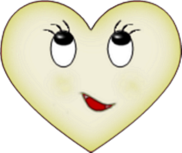 cœur saint-valentin - fête - loisirs - smiley émoticône émoji cartoon clipart illustration - artémotic
