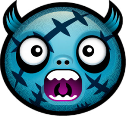 monstre halloween - fête - loisirs - smiley émoticône émoji cartoon clipart illustration - artémotic