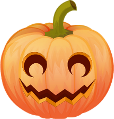 citrouille halloween - fête - loisirs - smiley émoticône émoji cartoon clipart illustration - artémotic
