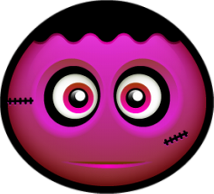monstre halloween - fête - loisirs - smiley émoticône émoji cartoon clipart illustration - artémotic
