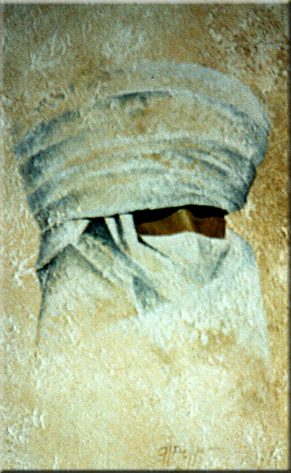 Der Araber - Öl auf Leinwand, 35cm x 55cm, Januar 1998