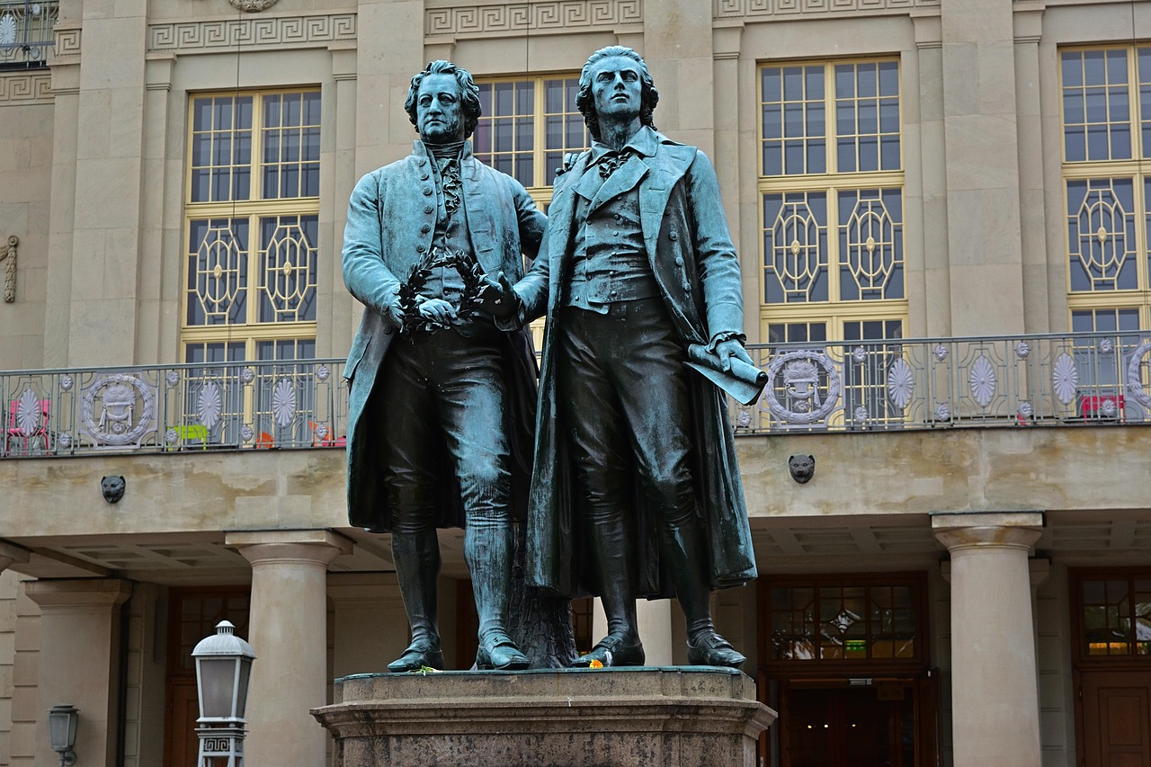 Erfurt und Weimar - 2 weltbekannte Städte nebeneinander am 25.4.2026