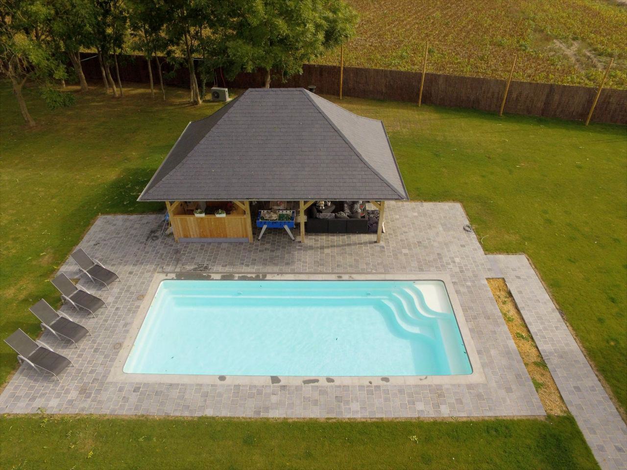 Fertigbecken Unique GFK Pool Mon de Pra