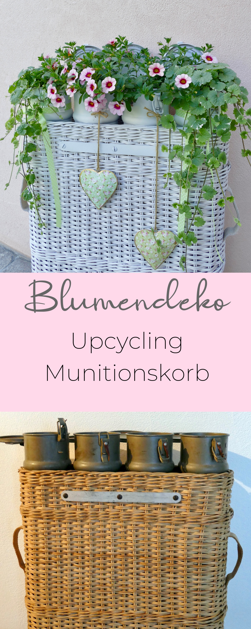 Upcycling Munitionskorb Schweizer Armee