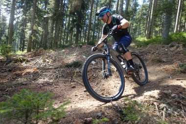 Enduro-Trail bei Munster (Alsace)