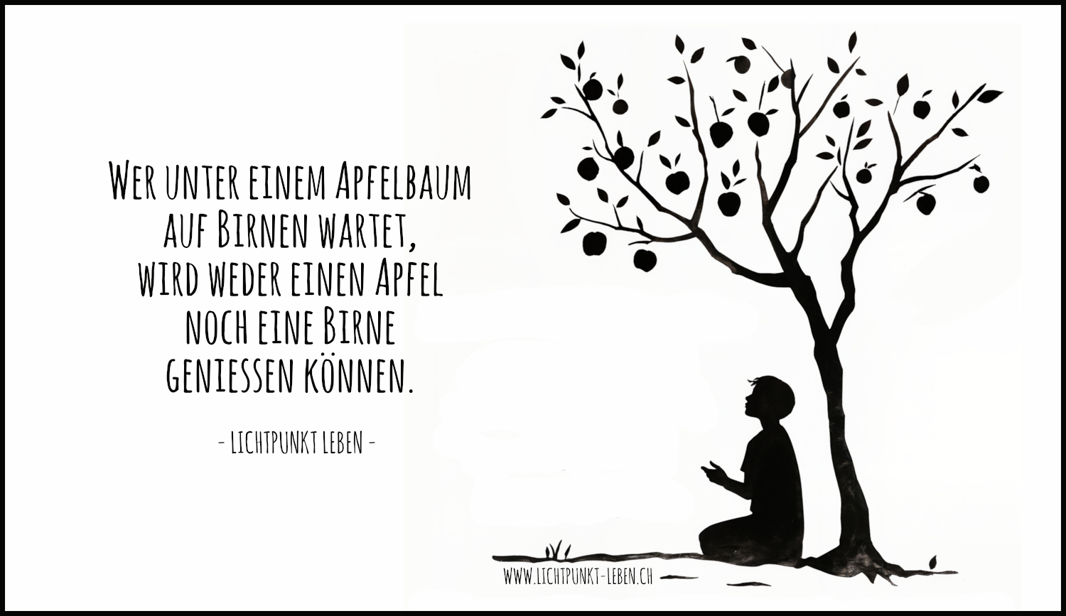 Der Apfel fällt vom Apfelbaum